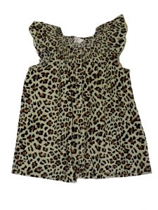 Újszerű H&M Leopárdmintás gombos felső (122-128)