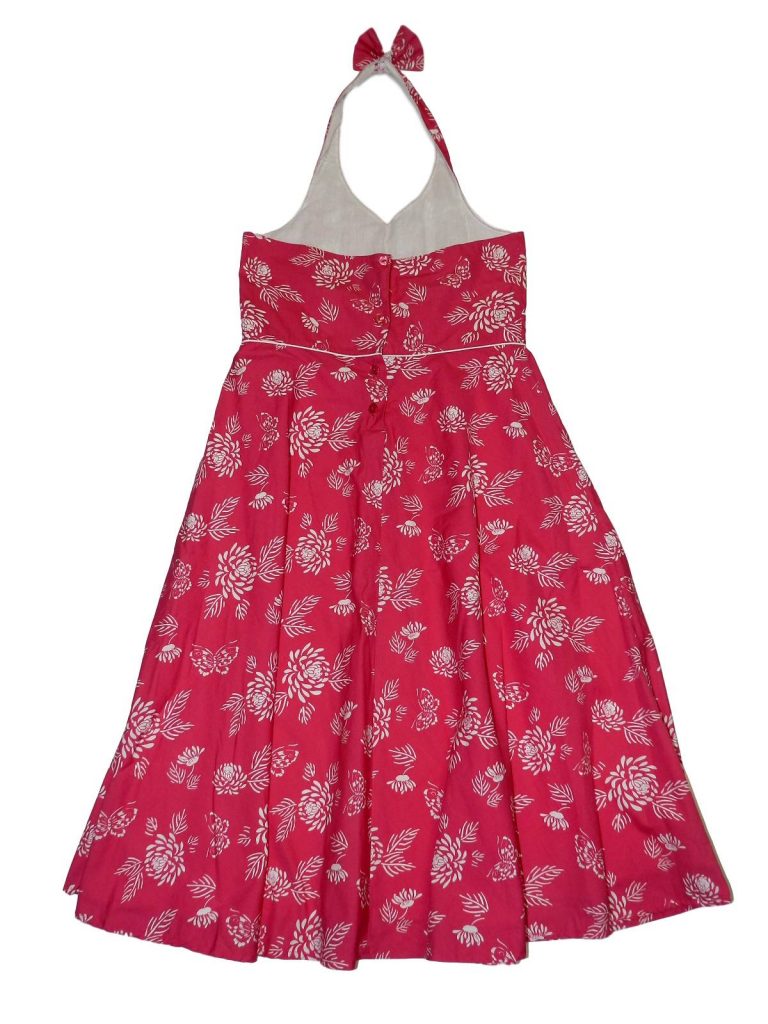 Újszerű CQ Pink, virágmintás ruha (152-158)