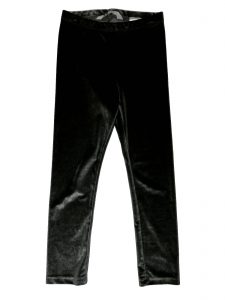 Újszerű H&M Szürke, csillogó vastag bársony  leggings (116)