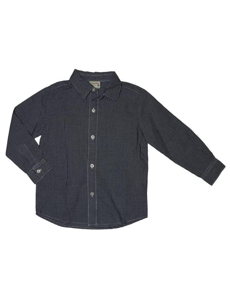Újszerű Egyéb márka Kék-fehér apró kockás ing (92-98)