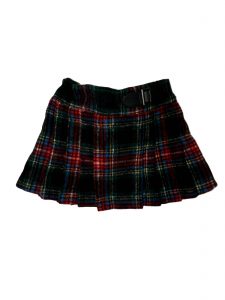 Újszerű Next Kockás, bélelt csatos szoknya (80)