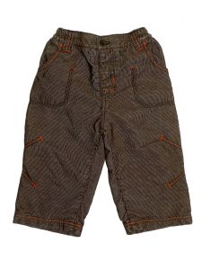 Újszerű George Barna, bélelt kord nadrág (74-80)