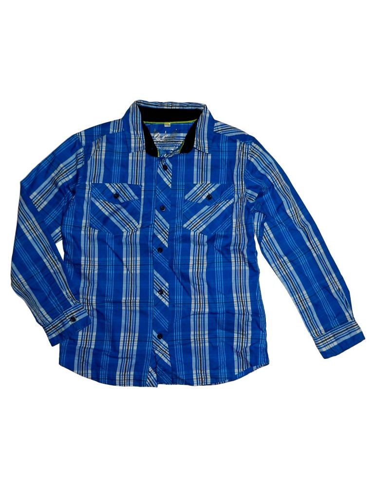 Újszerű Egyéb márka Kék kockás ing (146-152)