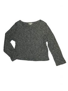 Újszerű River Island Rövid fazonú szürke pulóver (152)