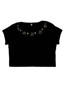 Hibátlan Marks & Spencer Rövid fazonú, köves felső (110-116)