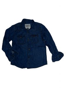 Újszerű Matalan Kék farmer hatású ing (110)