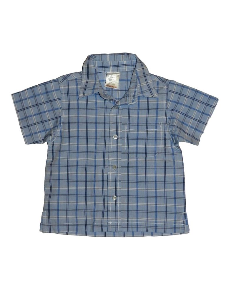 Hibátlan Egyéb márka Kék kockás ing (92-98)