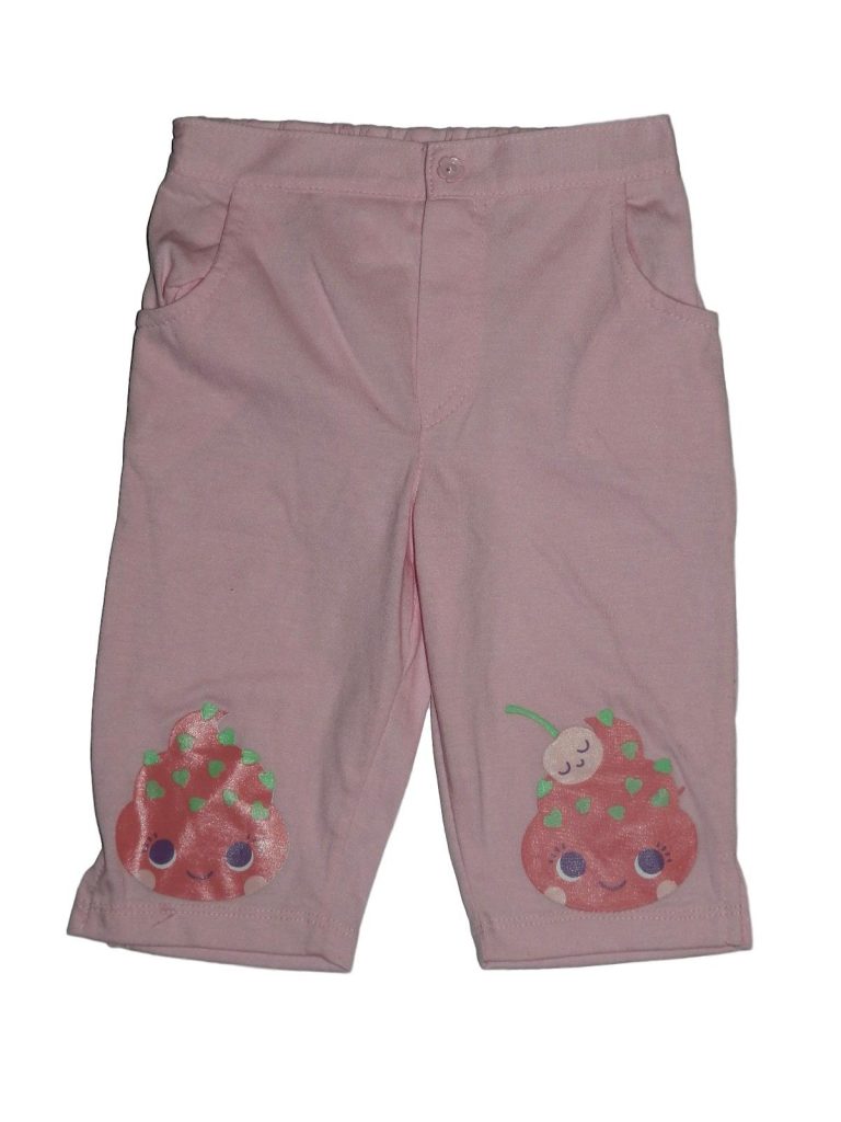 Újszerű Egyéb márka Rózsaszín, vékony nadrág (80-86)
