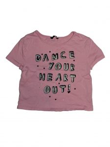 Hibátlan George Feliratos, csillámos felső (140-146)