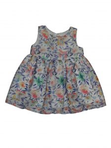 Újszerű F&F Virágmintás ruha (74-80)