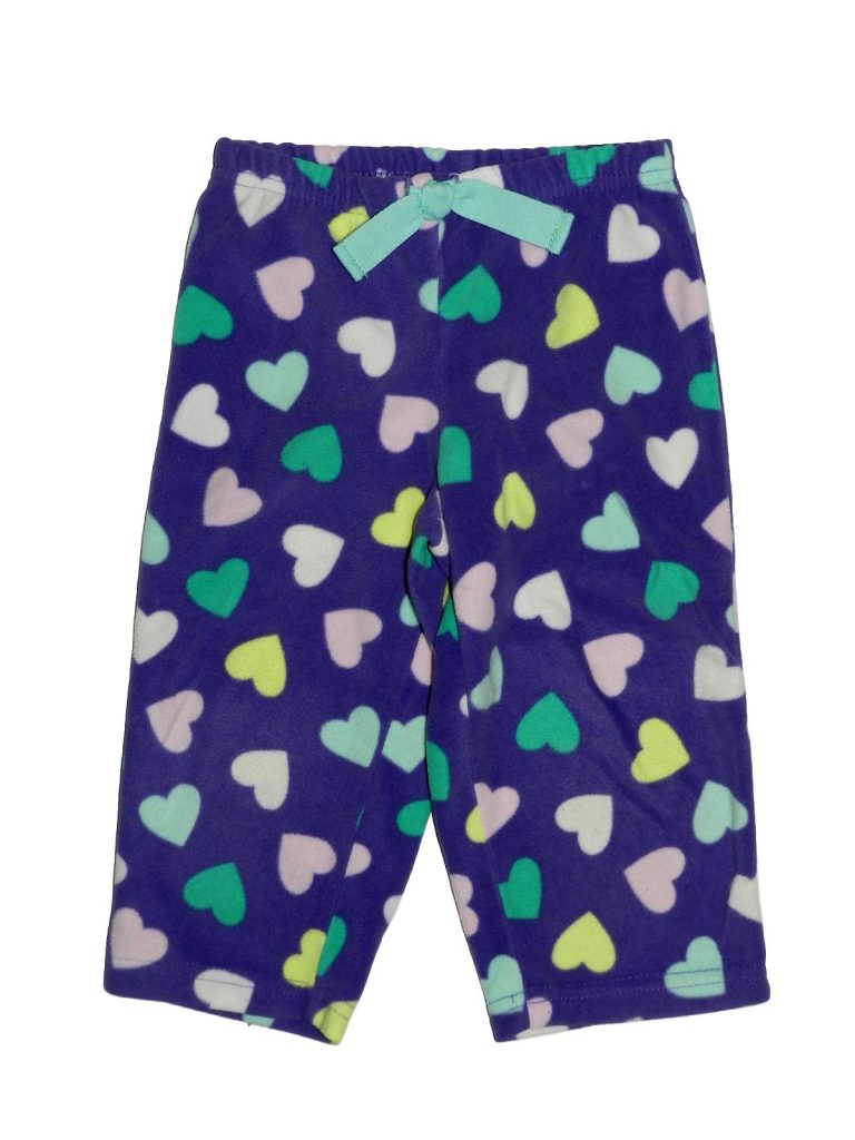 Hibátlan Carter's Szíves lila pizsama nadrág (86)