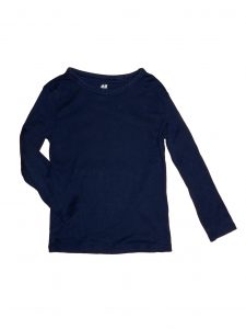 Hibátlan H&M Kék, pamut felső (110-116)