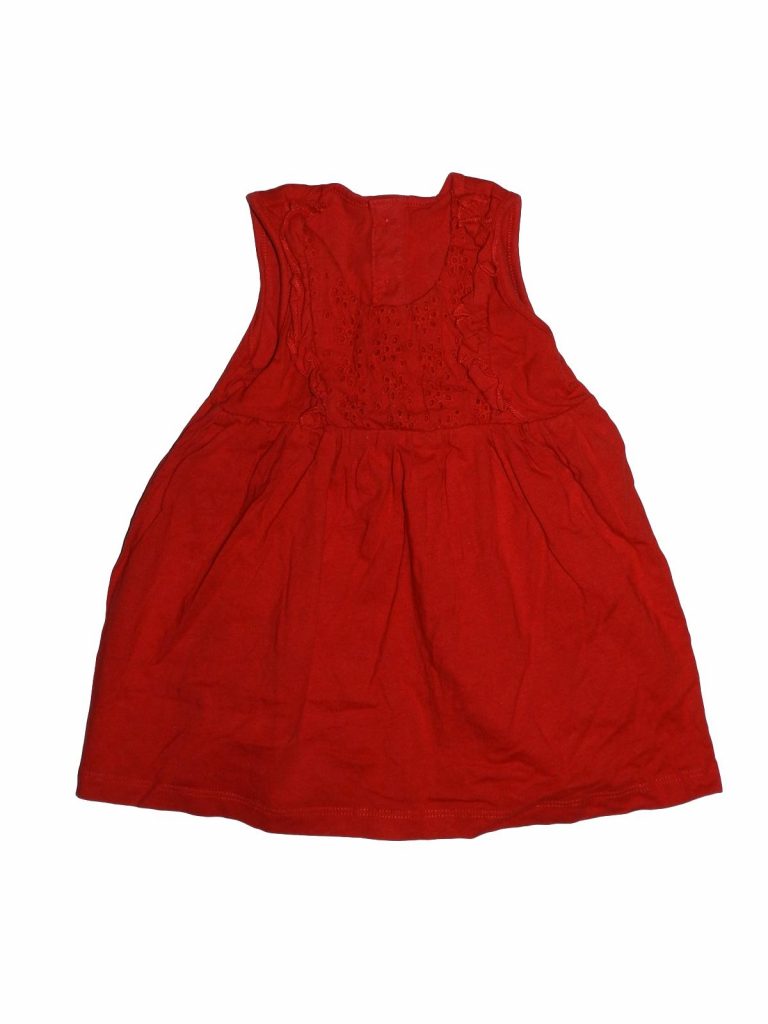 Hibátlan Matalan Piros pamut ruha (68-74)