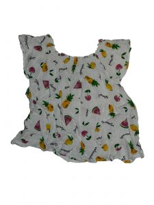 Hibátlan Benetton Mintás rövid fazonú felső (122-128)