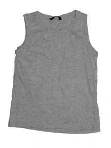 Hibátlan George Szürke ujjatlan póló (104-110)