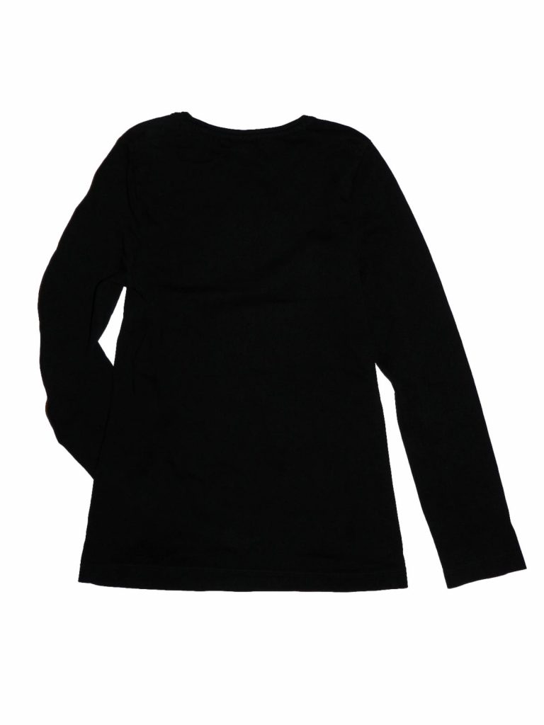 Hibátlan s.Oliver Fekete felső flitter mintával (140)