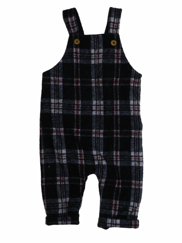 Hibátlan Nutmeg Kockás kantáros nadrág (62-68)