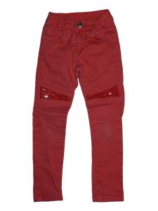 Hibátlan Egyéb márka Rózsaszín flitteres farmernadrág (110)