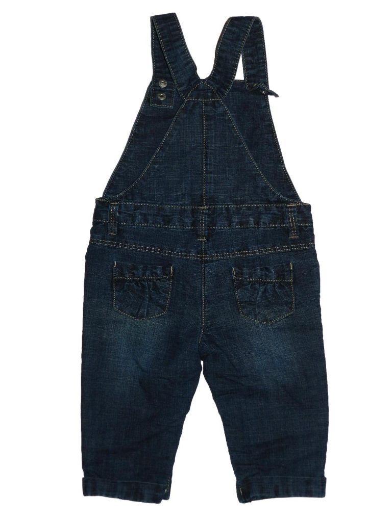 Újszerű Okaidi Kantáros farmernadrág (80)