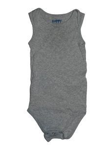 Hibátlan Tchibo Szürke ujjatlan body (86-92)