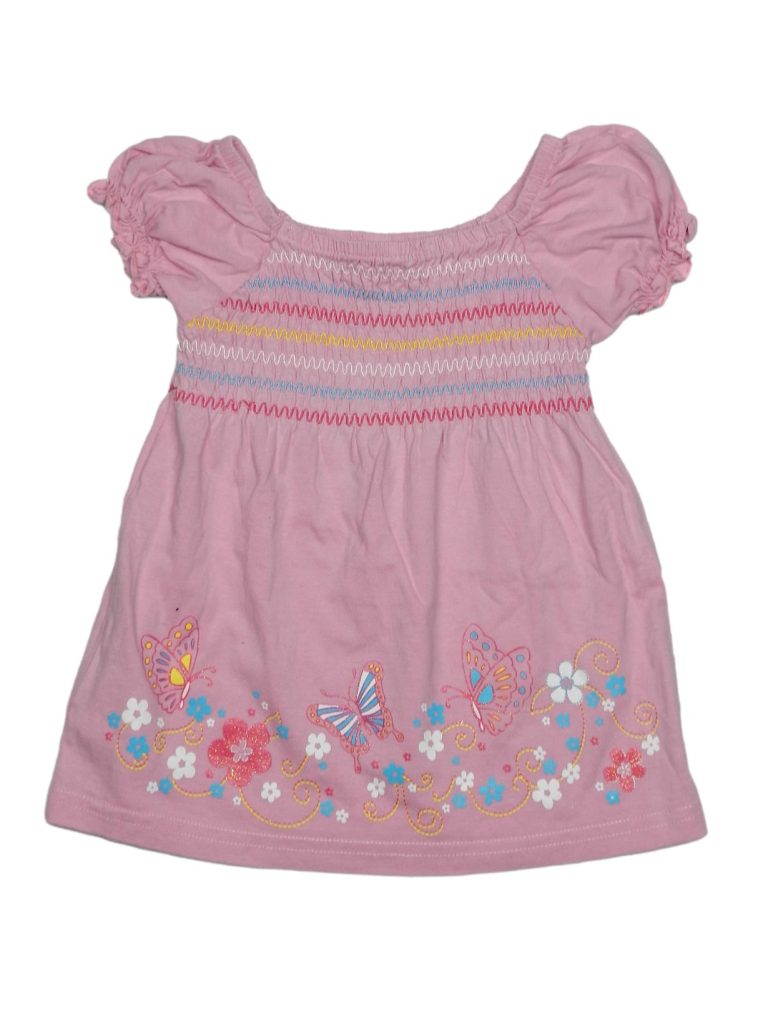 Hibátlan Takko Mintás, rózsaszín tunika (86-92)