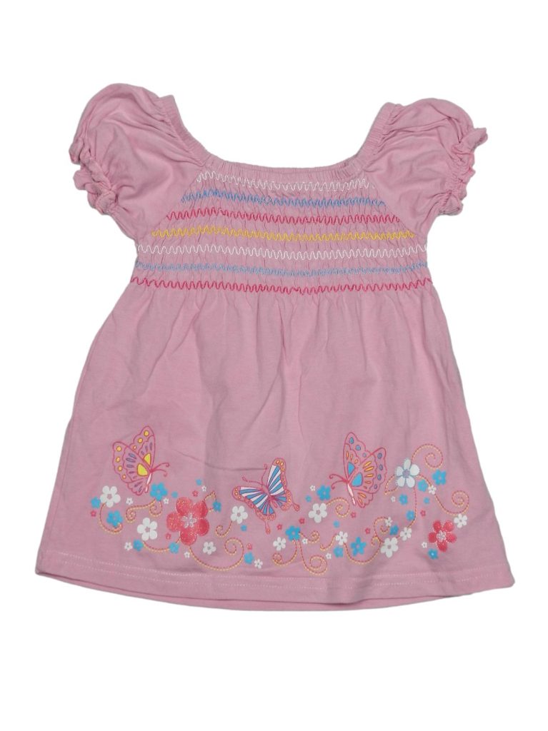 Hibátlan Takko Mintás, rózsaszín tunika (86-92)