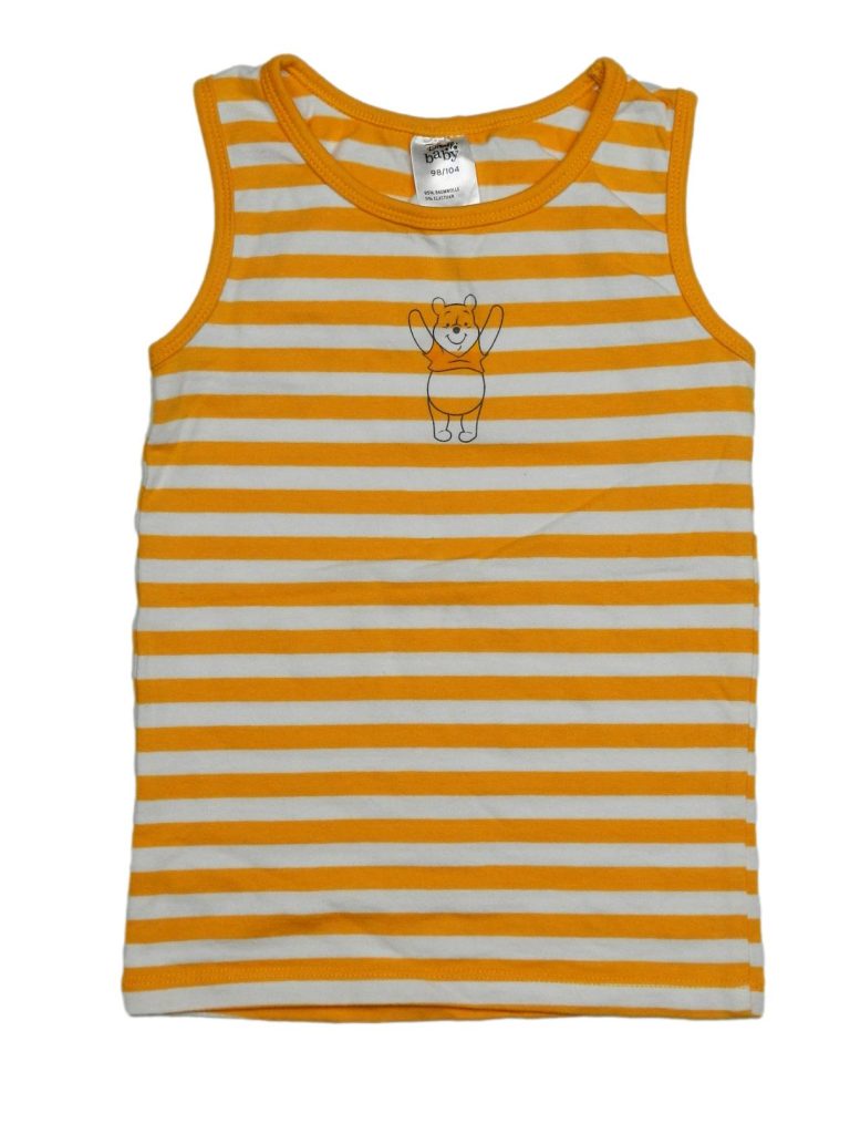 Hibátlan Disney Micimackó ujjatlan póló (98-104)