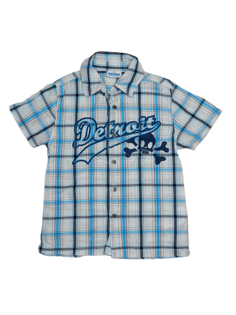 Hibátlan Takko Feliratos rövid ujjú ing (116)