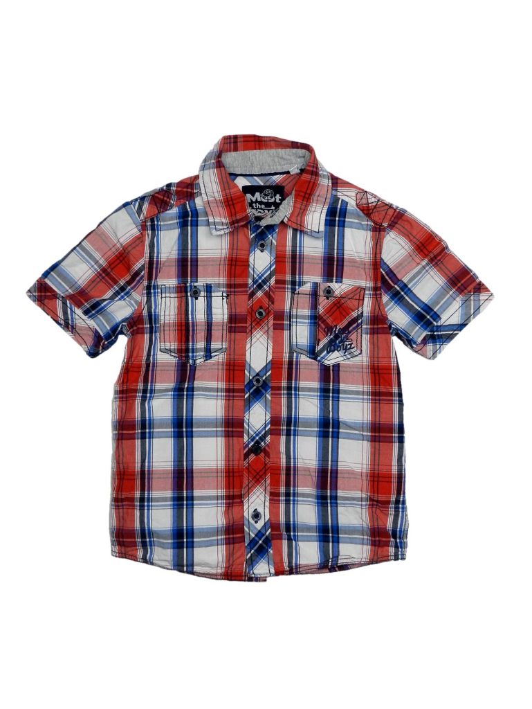 Hibátlan C&A Kockás rövid ujjú ing (116)