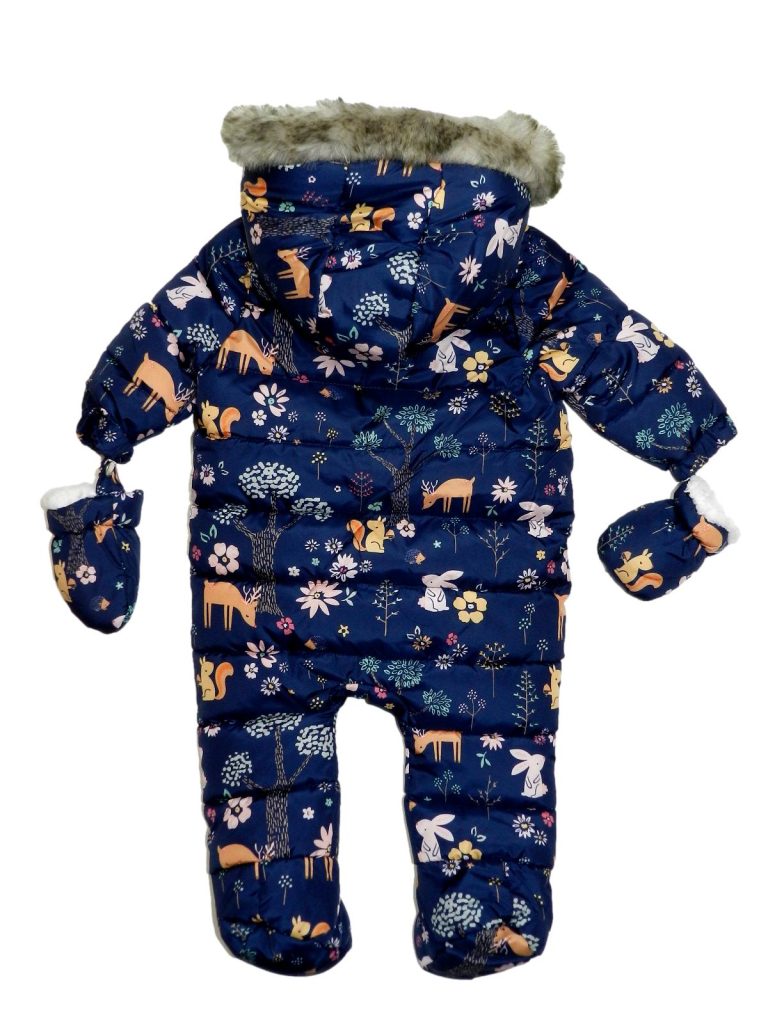 Új / Outlet F&F Erdei mintás bélelt új overál (68)