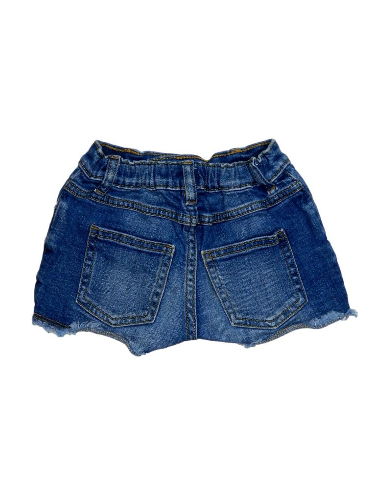 Hibátlan F&F Strasszos farmer short (104-110)