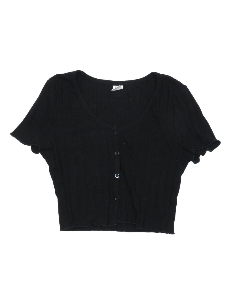 Hibátlan Egyéb márka Fekete, gombos felső (152-158)