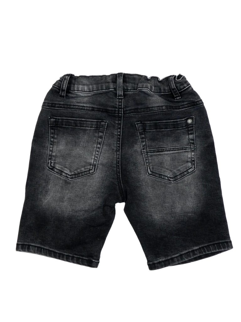 Újszerű Next Fekete, farmer rövidnadrág (110-116)