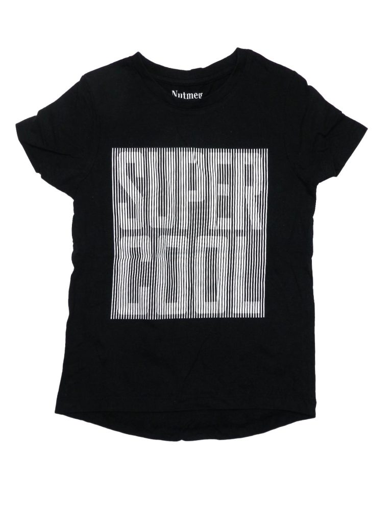 Hibátlan Nutmeg Feliratos póló (110-116)