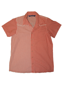 Újszerű Egyéb márka Apró kockás rövid ujjú ing (134-140)